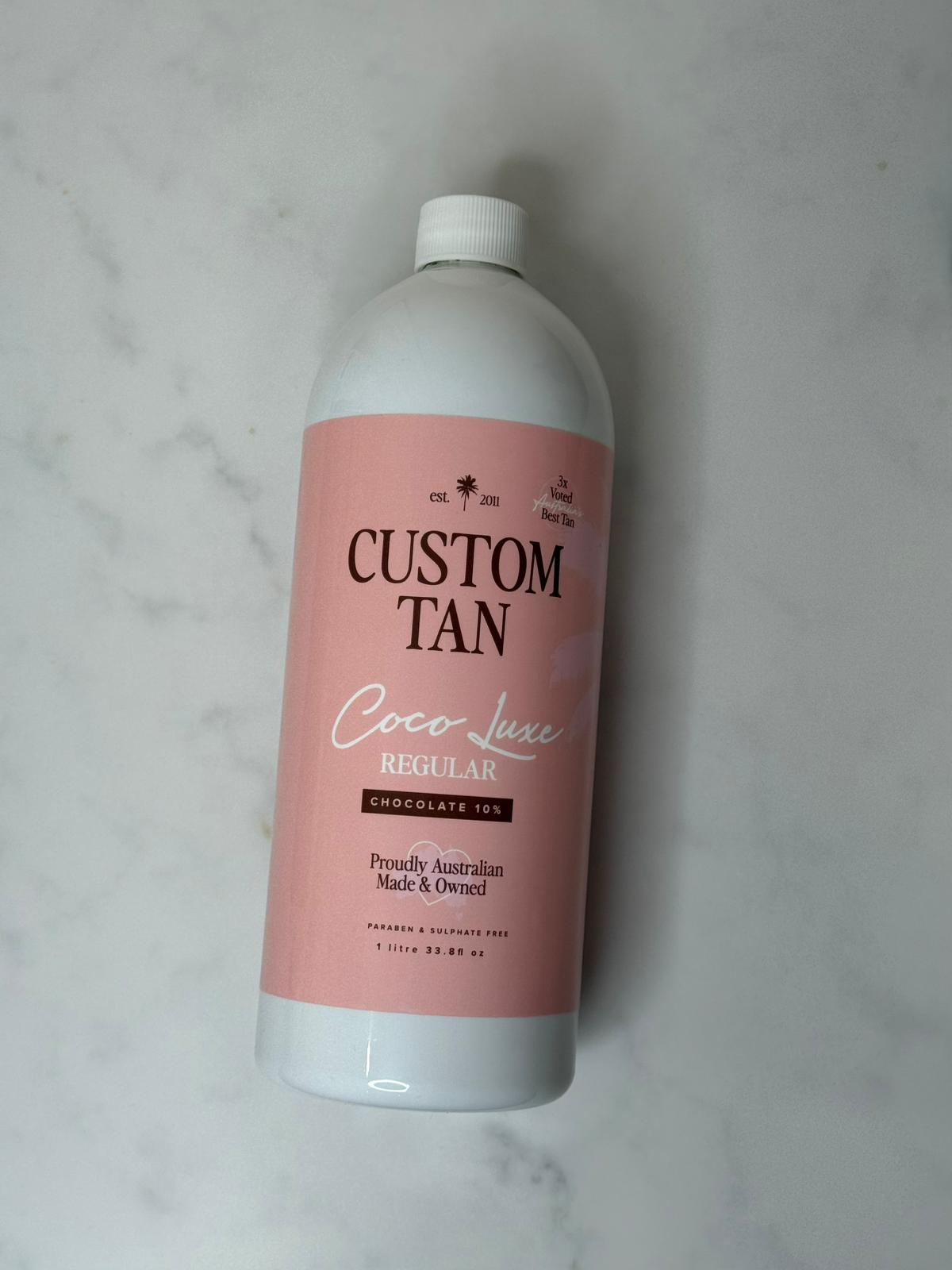 Coco Luxe - Regular - Professional Spray Tan Solution - 10% DHA
