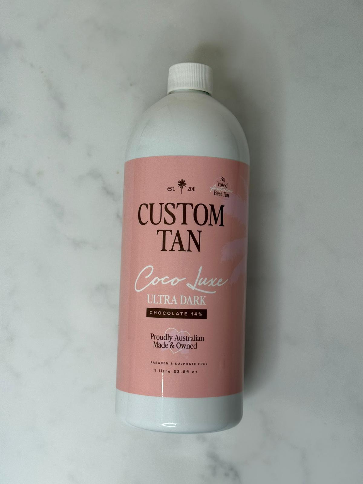 Coco Luxe - Ultra Dark Professional Spray Tan Solution - 14% DHA