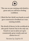 Individual Training - Learn How to Spray Tan - Spray Tanning training Sydney